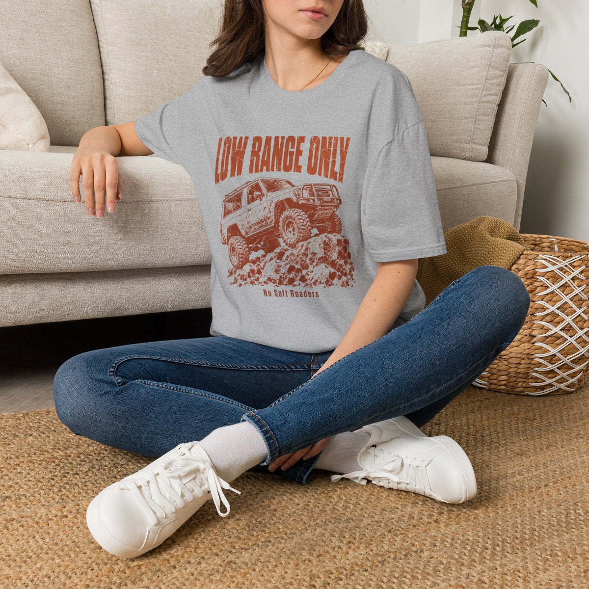 Low Range Only Australian 4x4 Adventure Tee — Distressed Vintage Graphic Tee