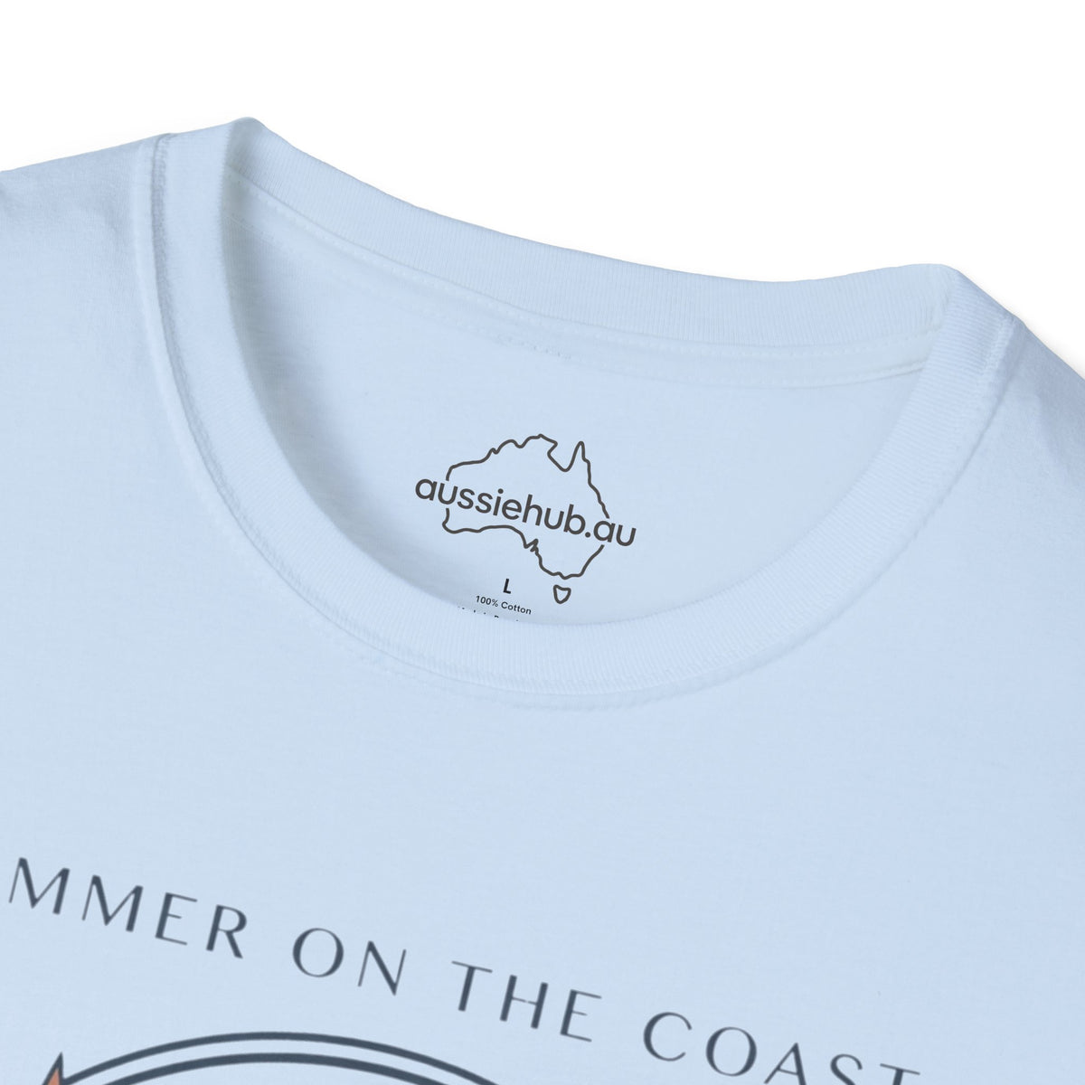 Summer on the Coast T-Shirt — Coastal Wave Surf Graphic Tee