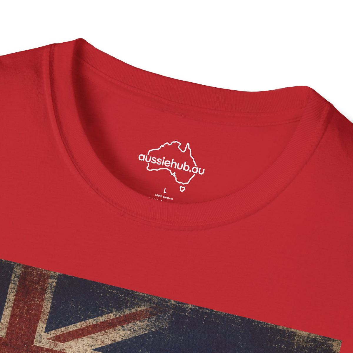 Vintage Australian Flag T-Shirt – It's A Long Story Graphic