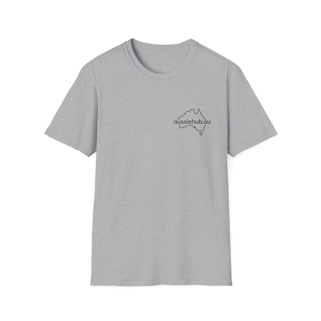 Aussie Hub Logo Tee — "Taking it Easy" T-Shirt