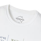 Crashing Waves • Warm Breeze • Deep Chill - Minimal Beach Vibes T-Shirt