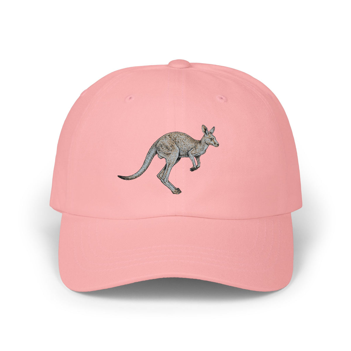 Kangaroo Cap | Hand-Drawn Wildlife Illustration