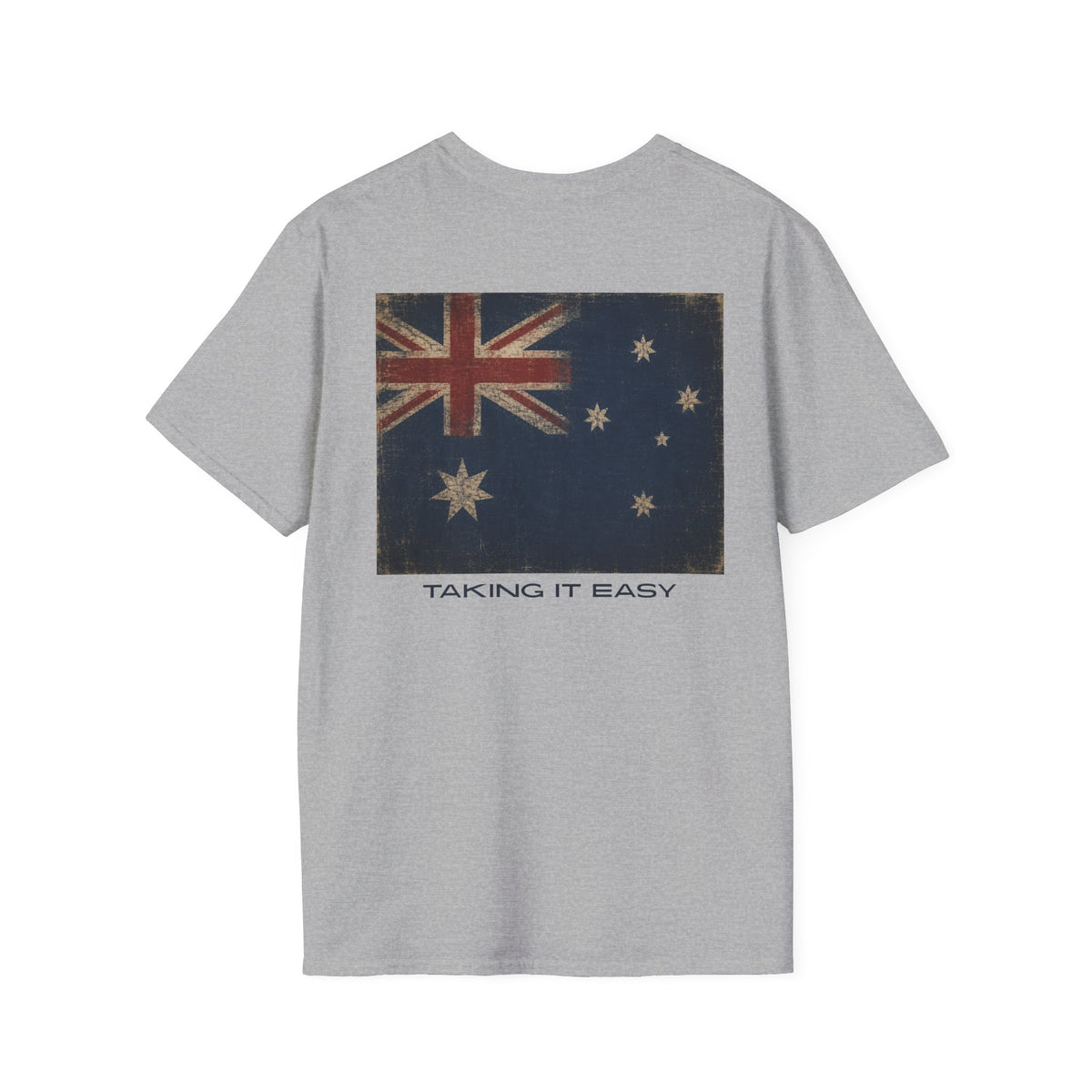 Aussie Hub Logo Tee — "Taking it Easy" T-Shirt