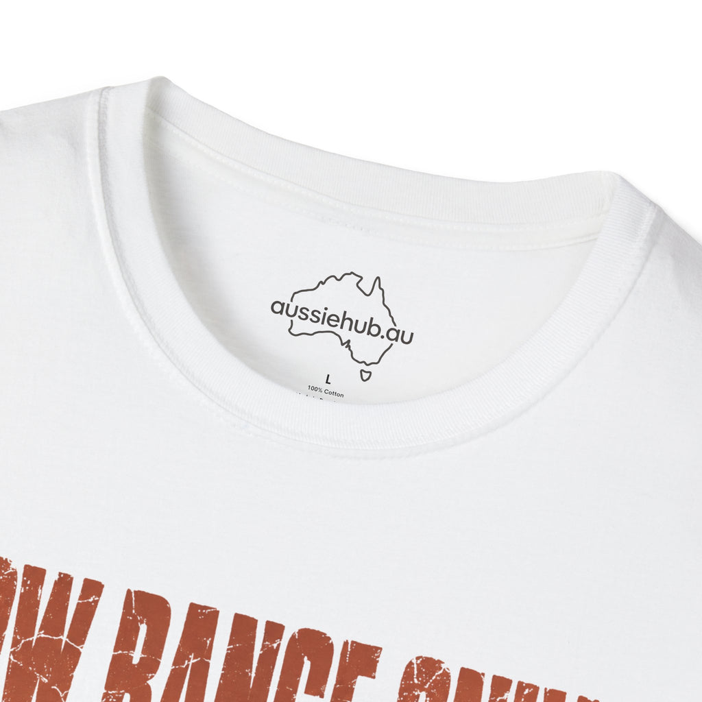Low Range Only Australian 4x4 Adventure Tee — Distressed Vintage Graphic Tee