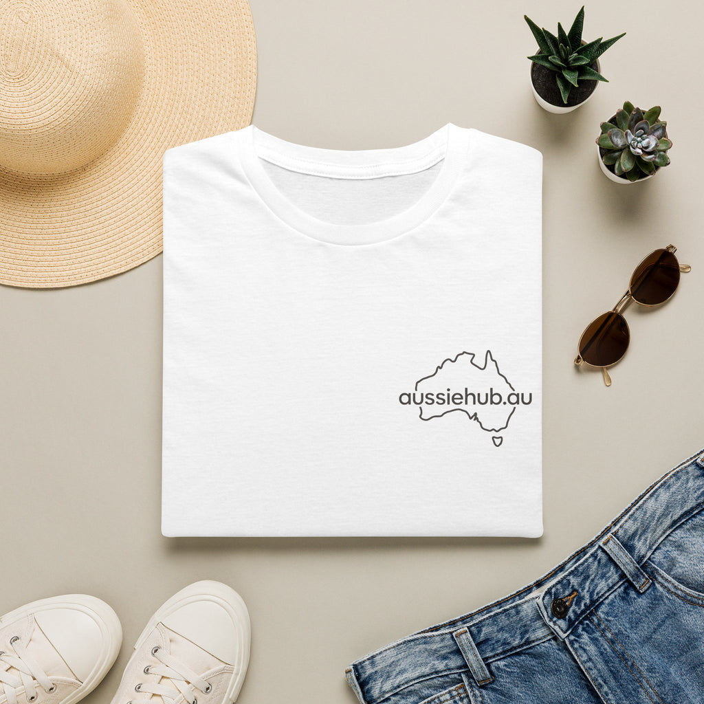 Aussie Hub Logo Tee — "Taking it Easy" T-Shirt