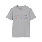 Check Out * Head Out * Reset | Minimal Wellness T-Shirt