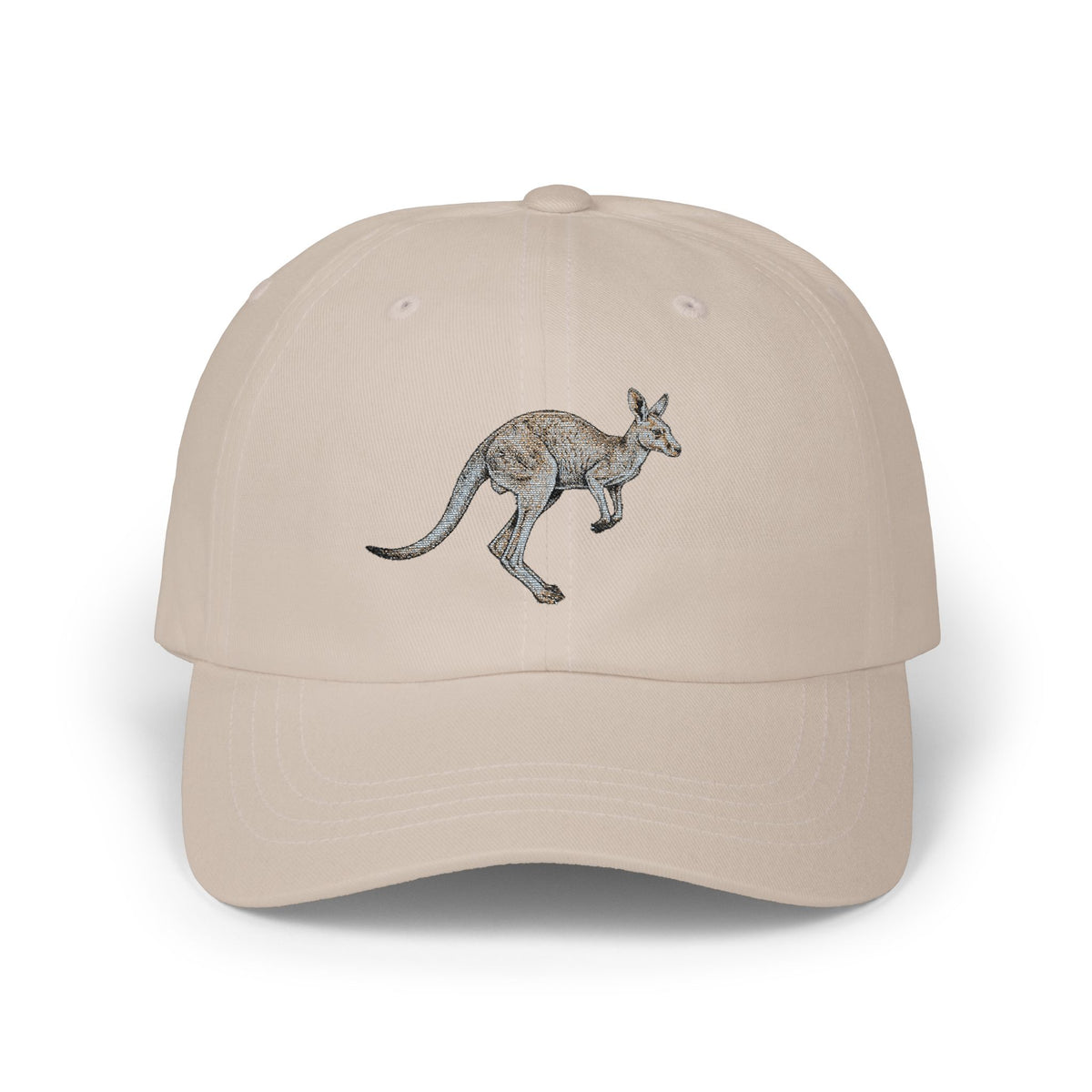 Kangaroo Cap | Hand-Drawn Wildlife Illustration