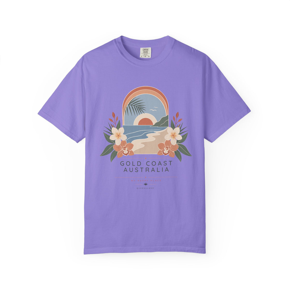 Gold Coast Australia Sunset Beach T-Shirt