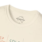Deep Breath • Cold Plunge • Instant Reset T-Shirt — Minimal Wellness Tee
