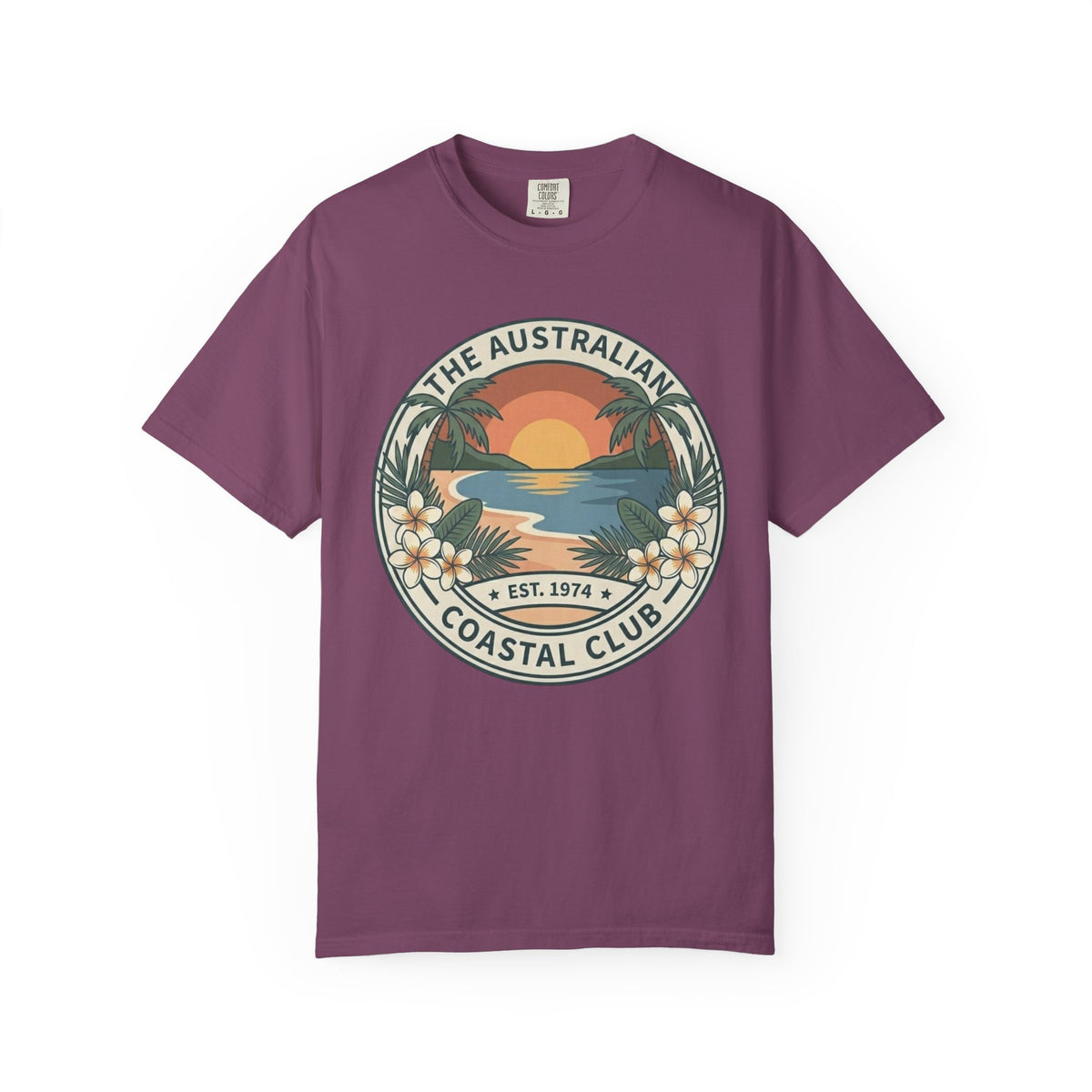Coastal Club Sunset T-Shirt — The Australian Coastal Club Graphic Tee