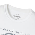 Summer on the Coast T-Shirt — Coastal Wave Surf Graphic Tee
