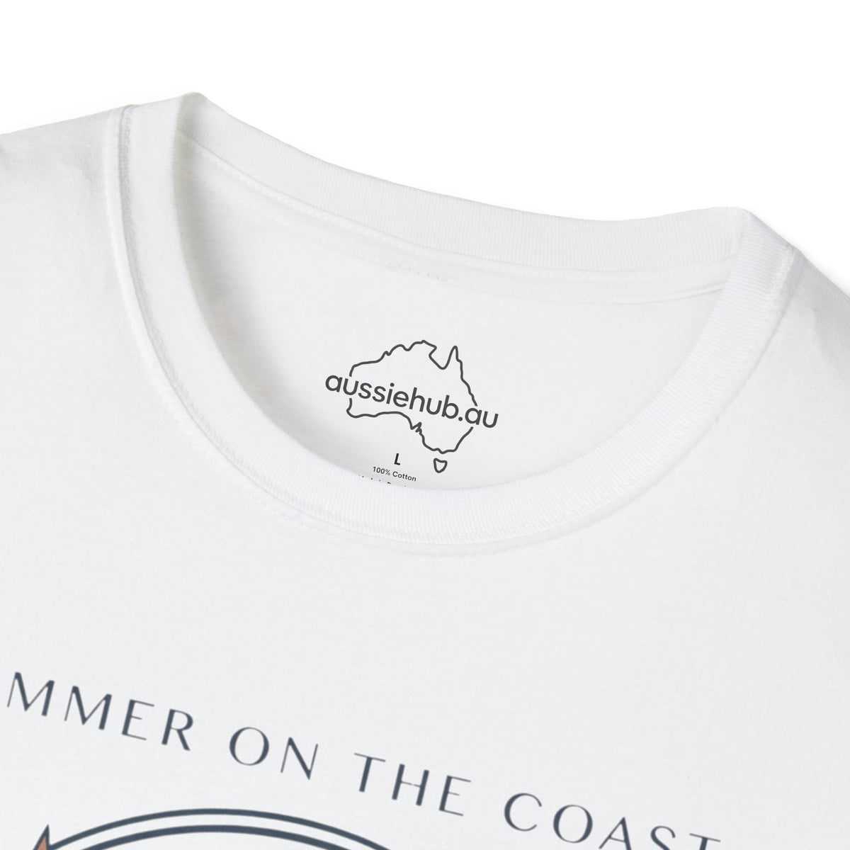 Summer on the Coast T-Shirt — Coastal Wave Surf Graphic Tee