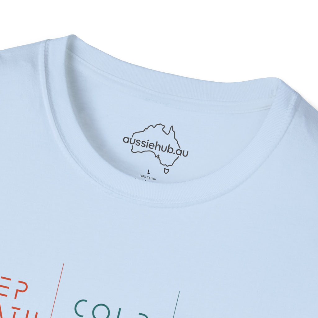 Deep Breath • Cold Plunge • Instant Reset T-Shirt — Minimal Wellness Tee
