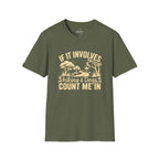 "If It Involves Hiking & Dogs" T-Shirt – Outdoor Adventure Tee for Dog Lovers