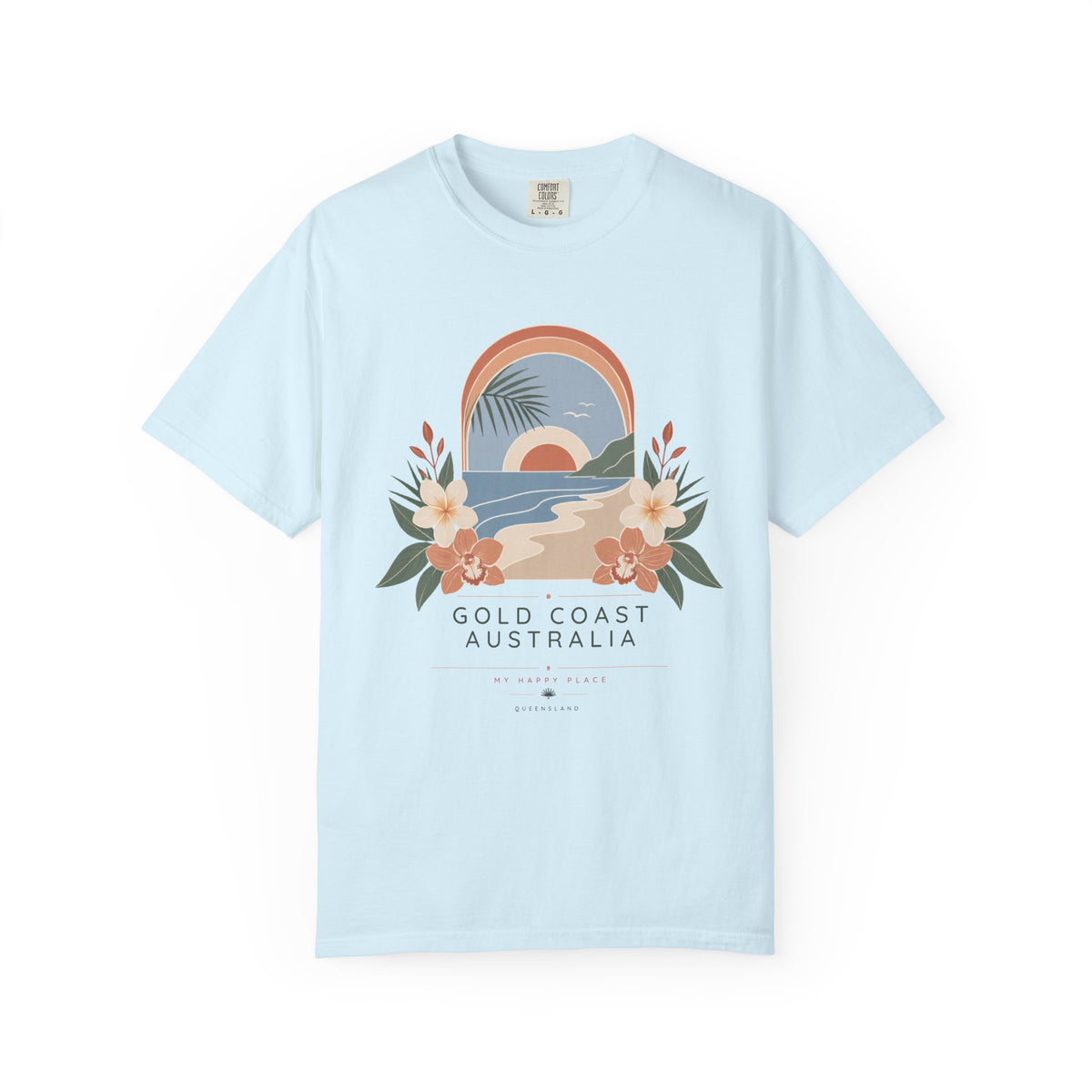 Gold Coast Australia Sunset Beach T-Shirt