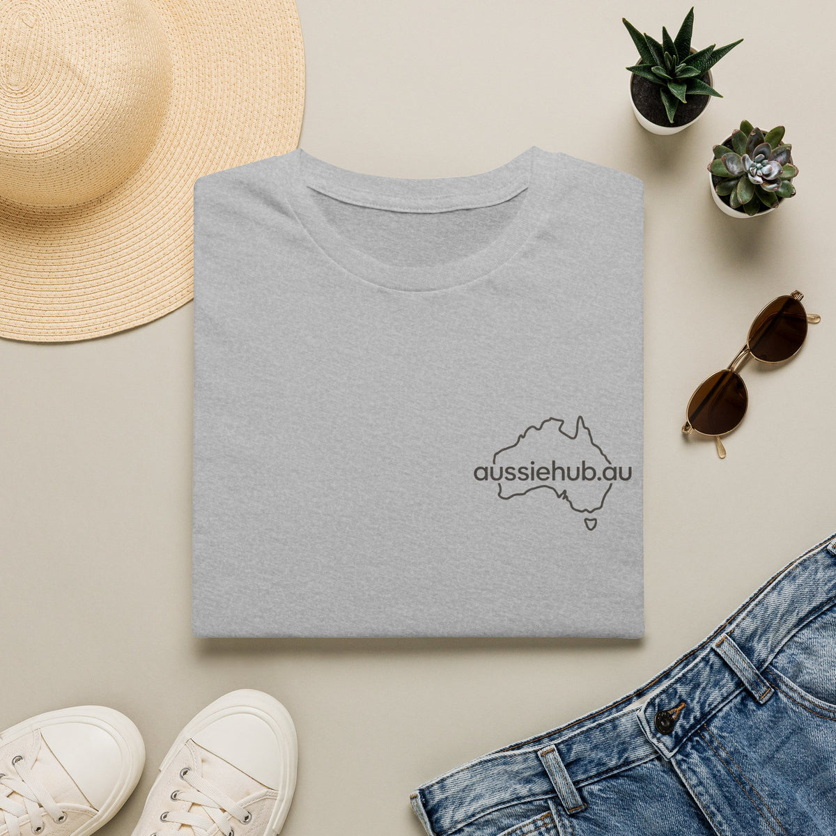 AussieHub Logo T-Shirt — "Good as Gold" Tee