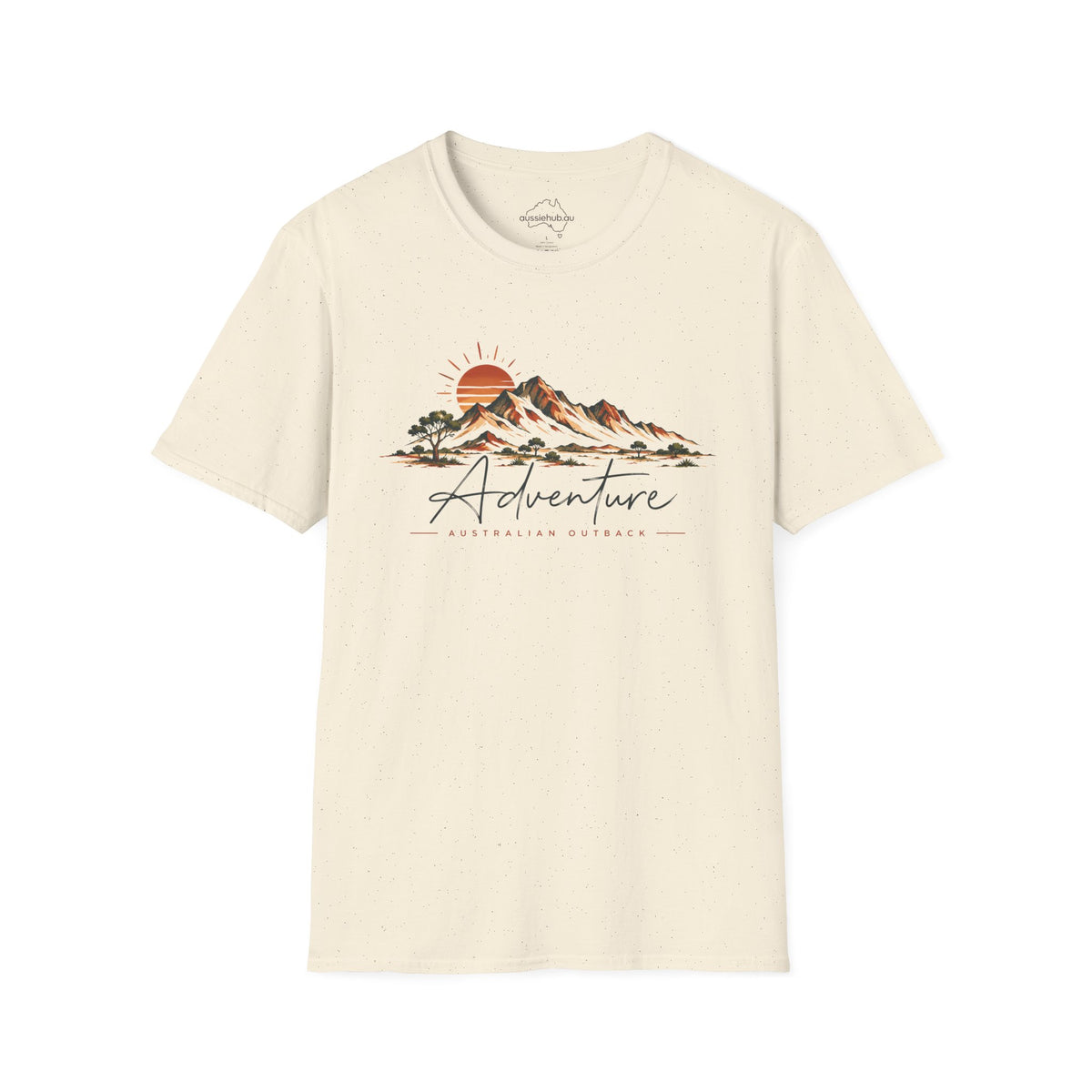 Australian Adventure Mountains T-Shirt — Scenic Sunset Outdoor Graphic Tee