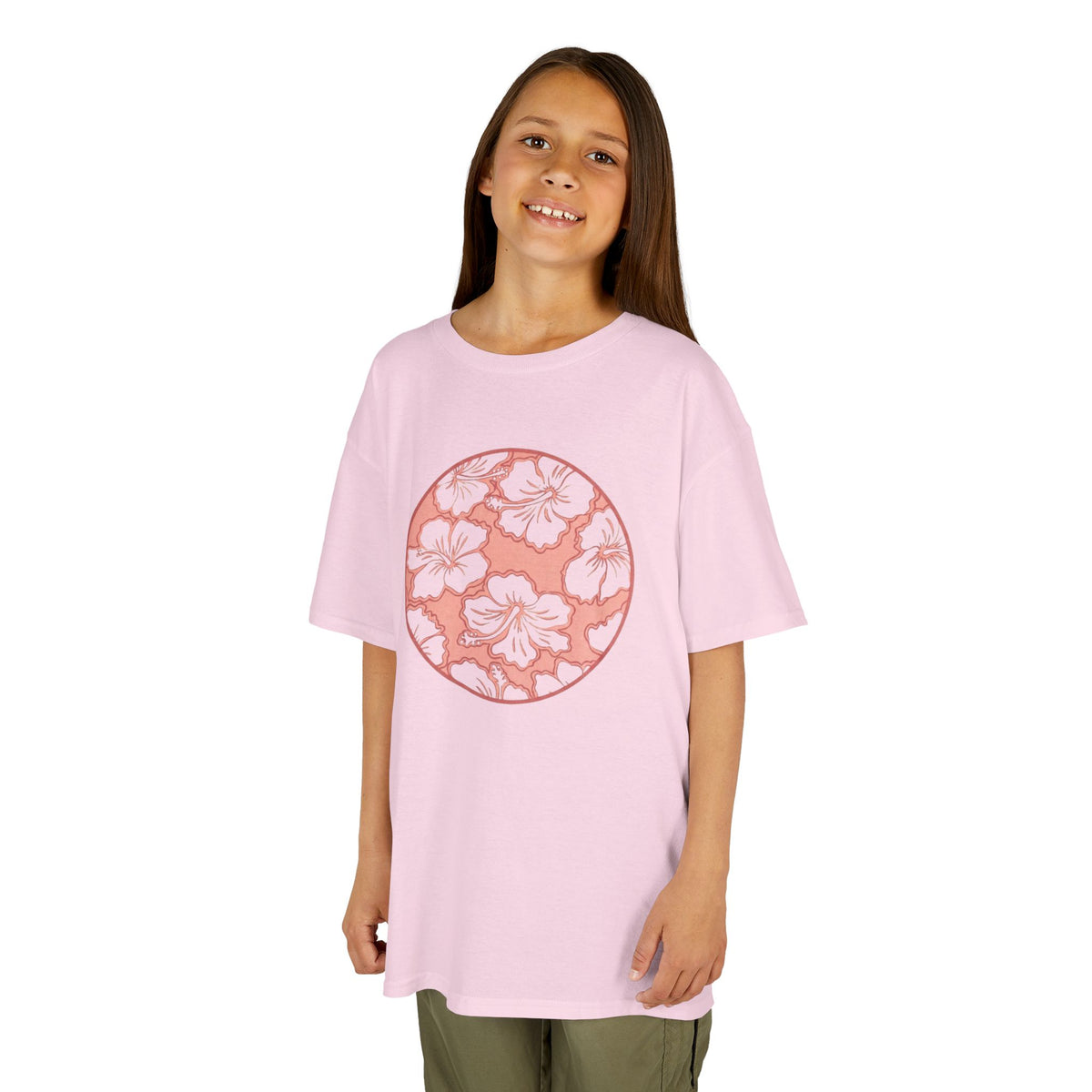 Kids Tee — Summer Flowers Graphic T-Shirt