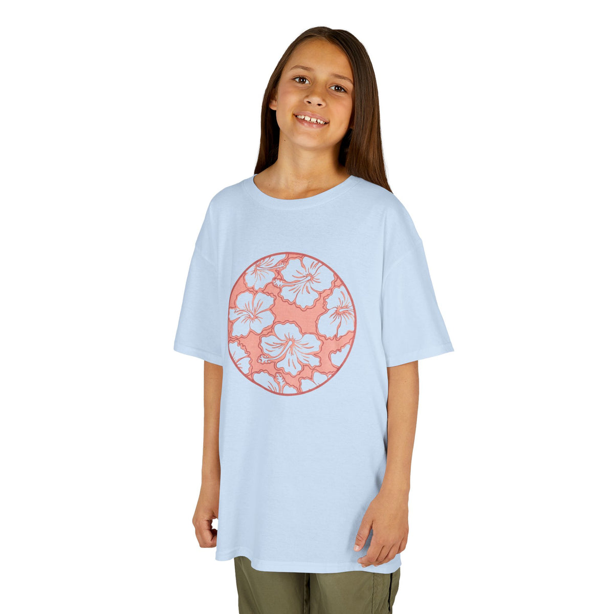 Kids Tee — Summer Flowers Graphic T-Shirt
