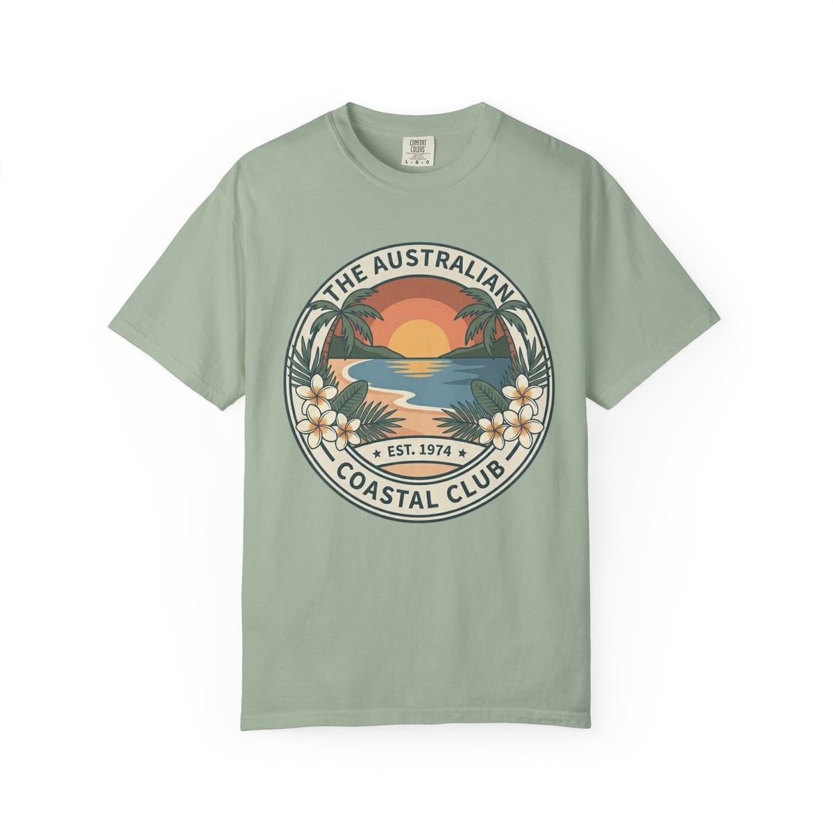 Coastal Club Sunset T-Shirt — The Australian Coastal Club Graphic Tee