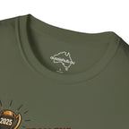 Brisbane Rugby League Fan T-Shirt — "From The Penthouse to The Basement" Retro Fan Humor Tee