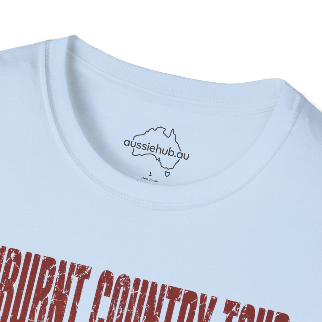 Sunburnt Country 4x4 Tour T-Shirt — Vintage Outback Adventure Graphic