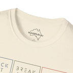 Clock Out • Break Away • Refocus | Mindfull Trio T-Shirt