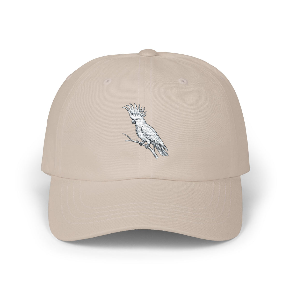 Cockatoo Cap | Hand-Drawn Wildlife Illustration