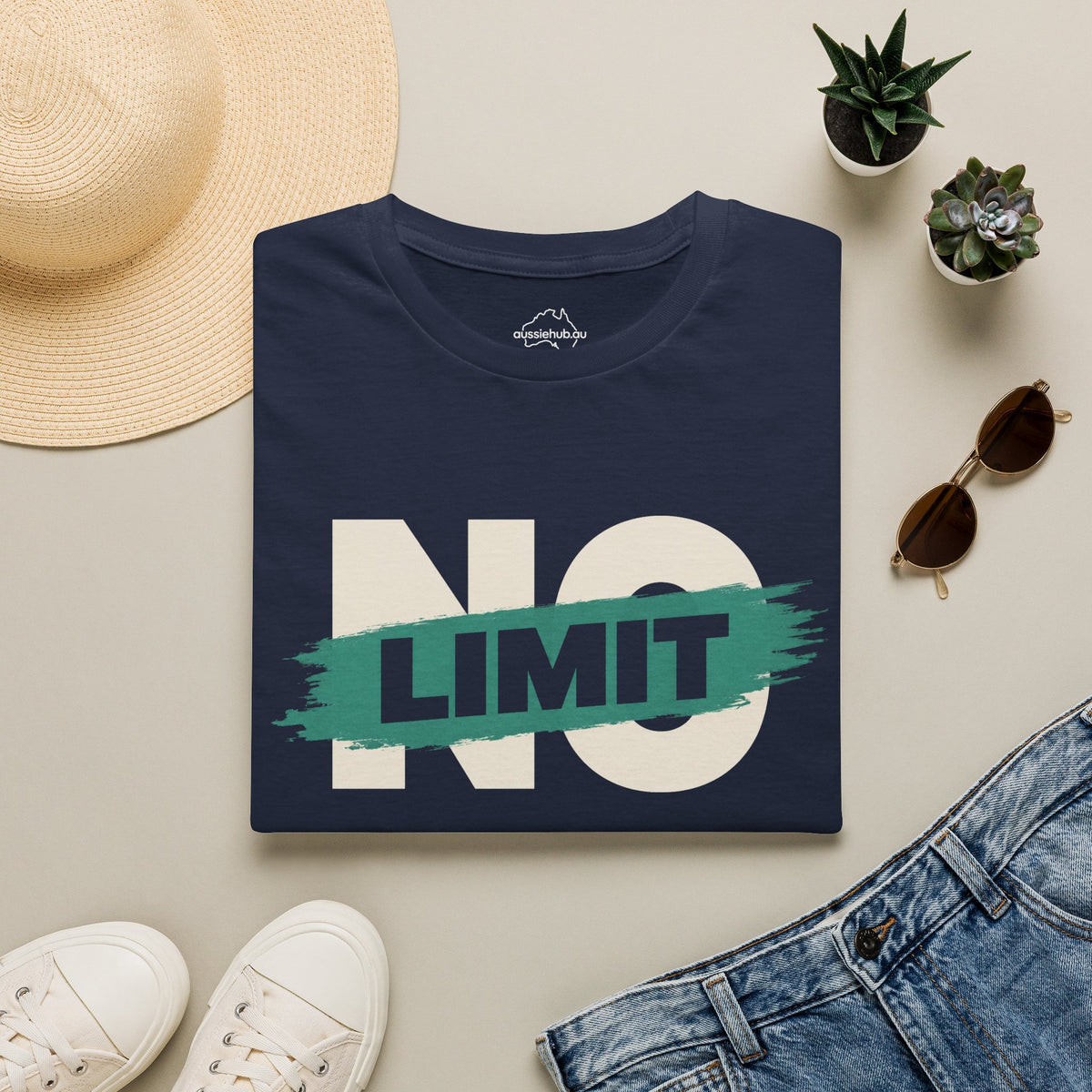 No Limit T-Shirt — Motivational Graphic Tee for Ambition & Active Lifestyles