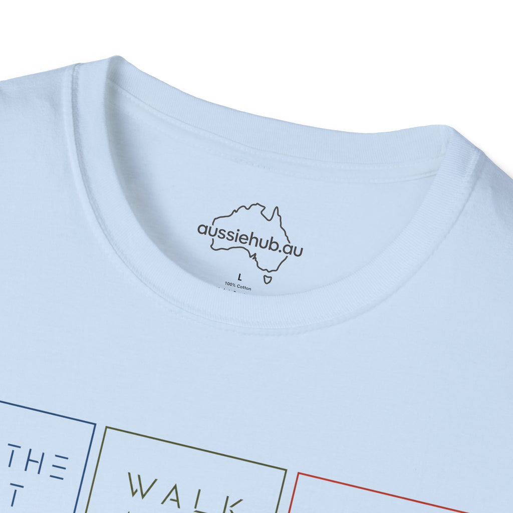 Breathe Out * Walk Away * Reset The Vibe | Mindful Trio T-Shirt