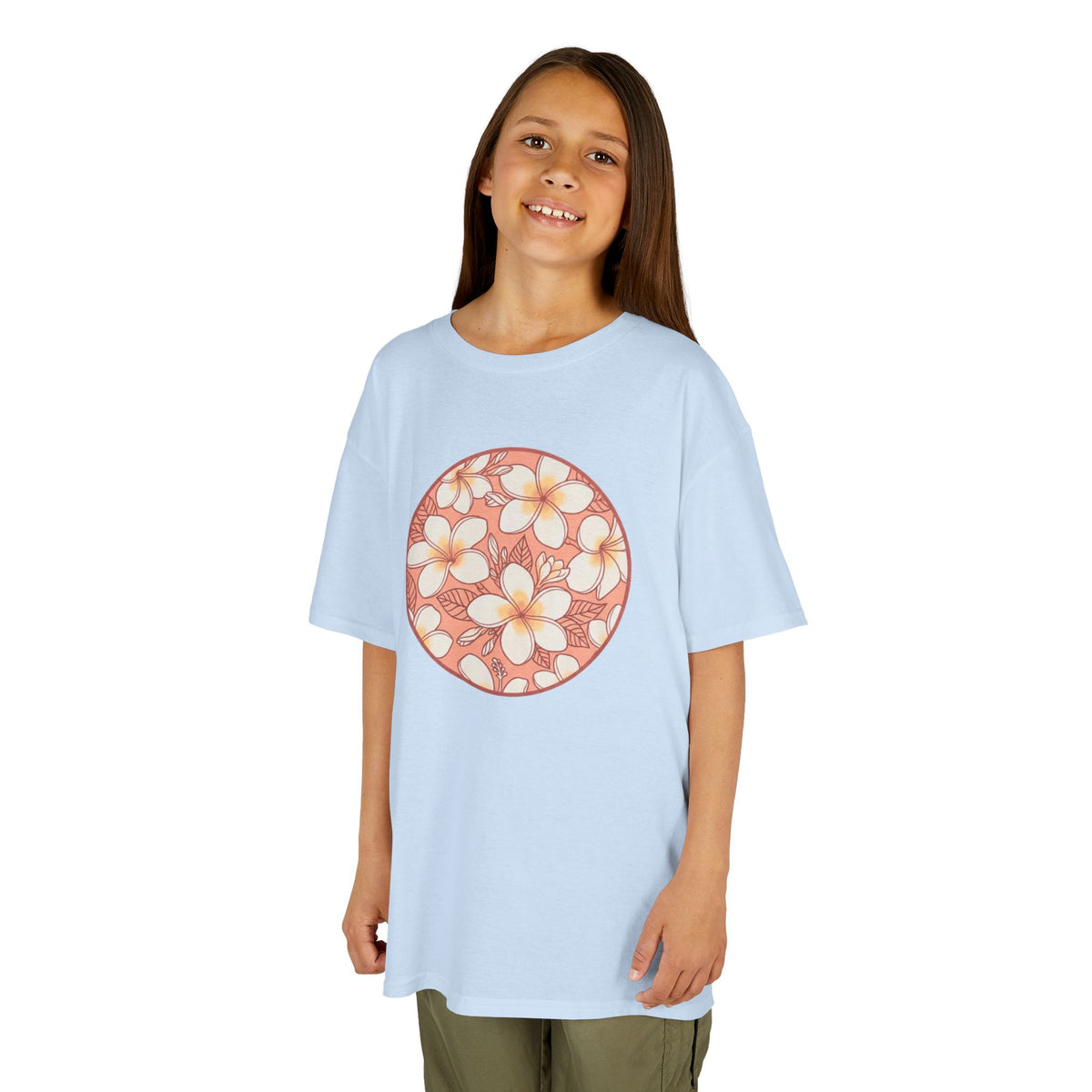 Kids Tee — Summer Flowers Graphic T-Shirt