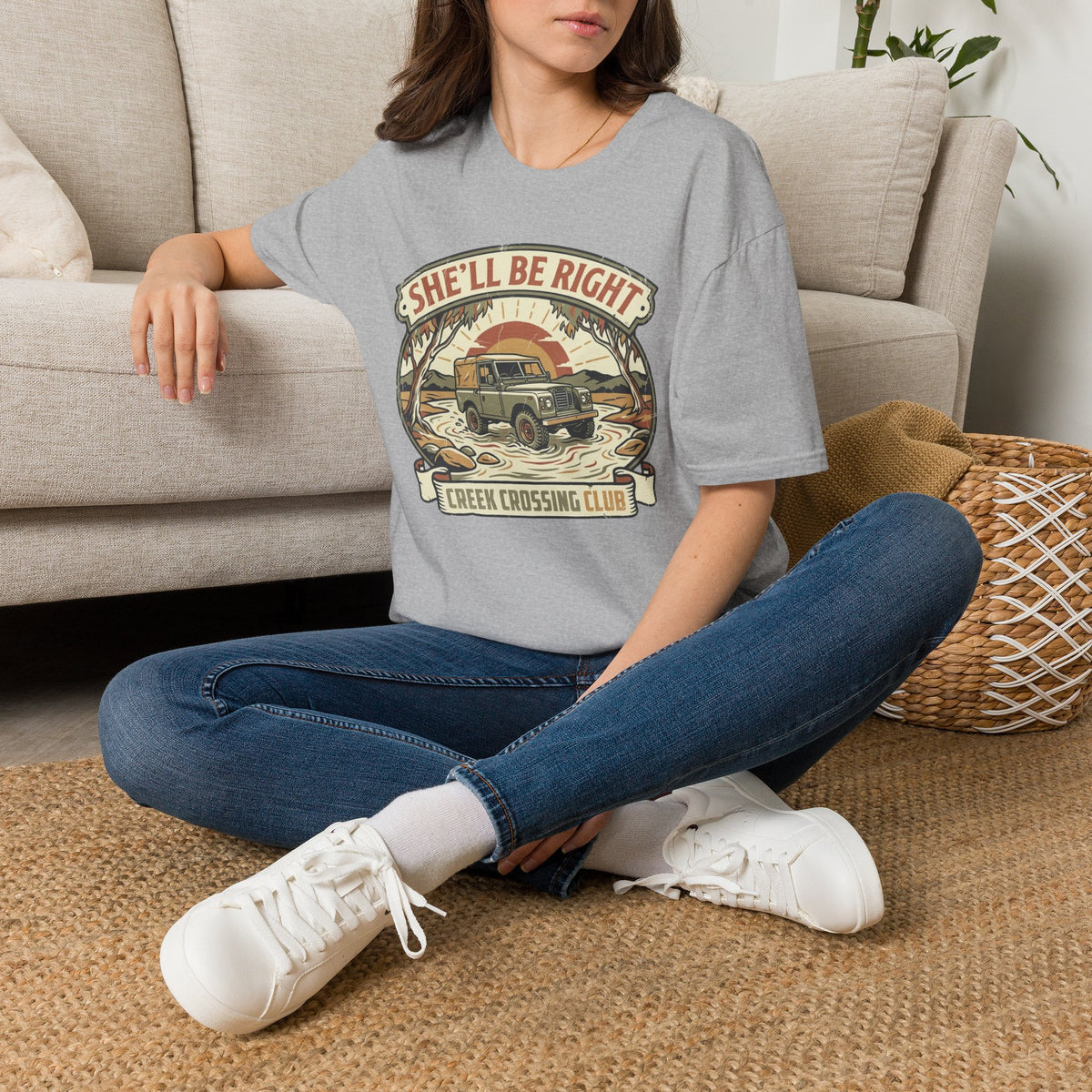 She’ll Be Right Off-Road Tee — Creek Crossing Club T-Shirt