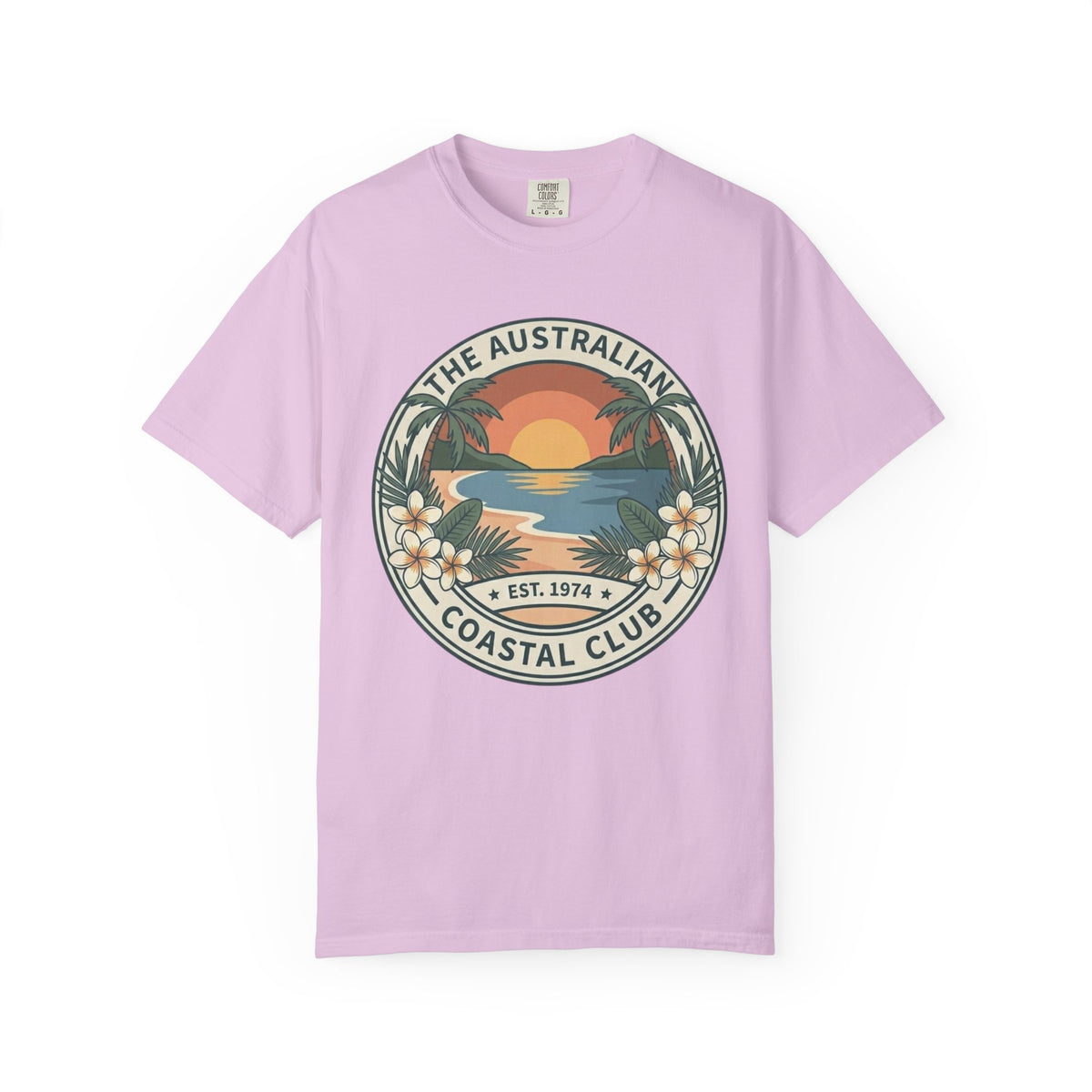 Coastal Club Sunset T-Shirt — The Australian Coastal Club Graphic Tee