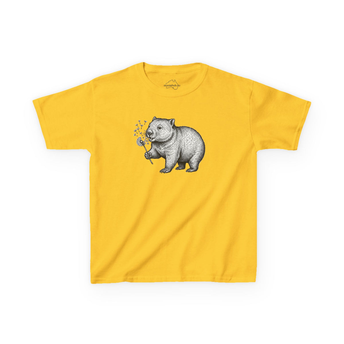 Kids Tee — Whimsical Koala Holding Dandelion T-Shirt