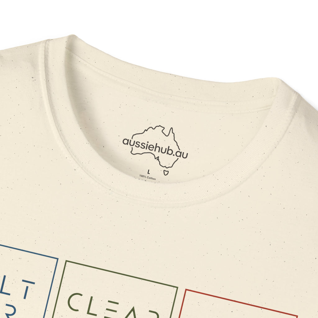 Salt Air * Clear Mind * Full Heart Graphic T-Shirt | Unique Minimal Wellness Tee