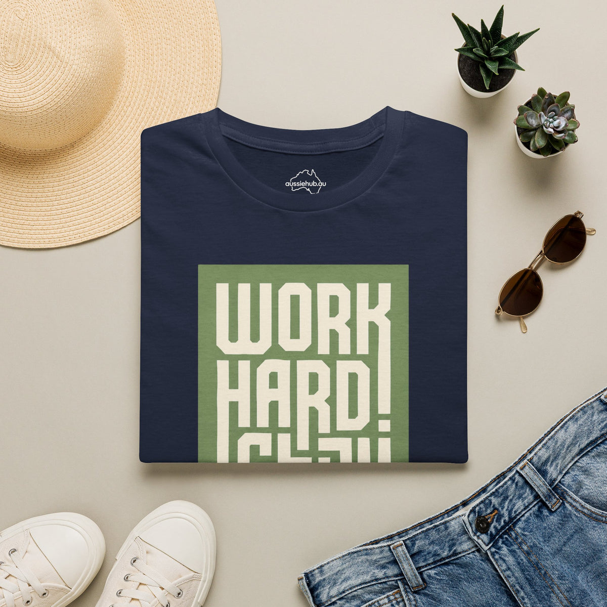 Work Hard Stay Humble T-Shirt — Motivational Graphic Tee